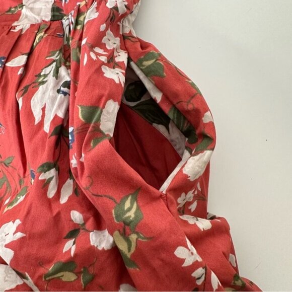 Abercrombie & Fitch Floral Red Dress - Picture 8 of 11